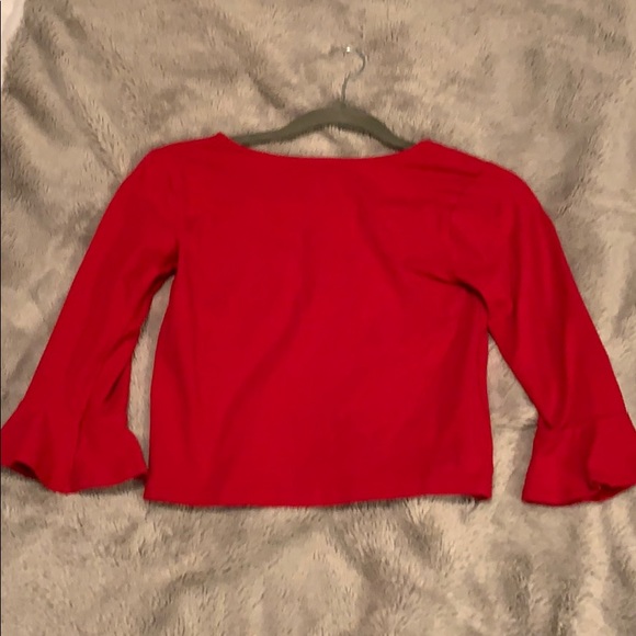 Forever 21 red crop top - Picture 3 of 4